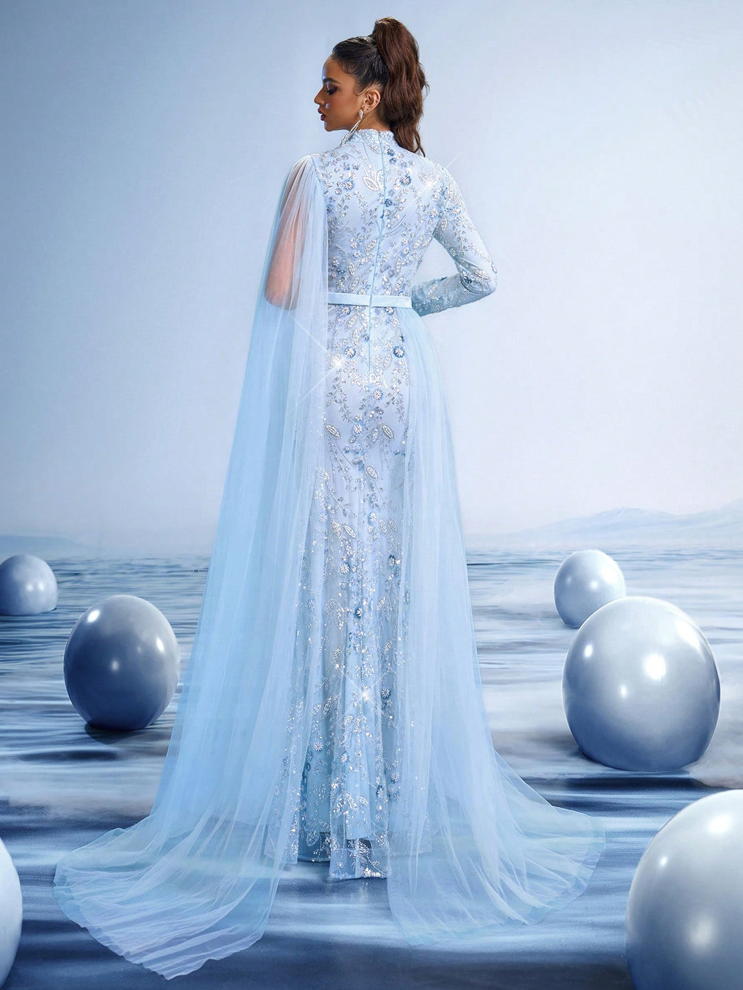 Rochie SHEIN, albastru