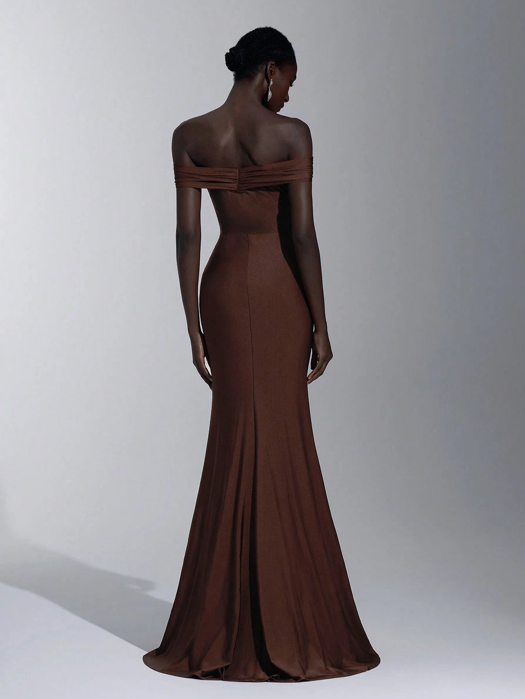 Rochie maxi SHEIN, maro