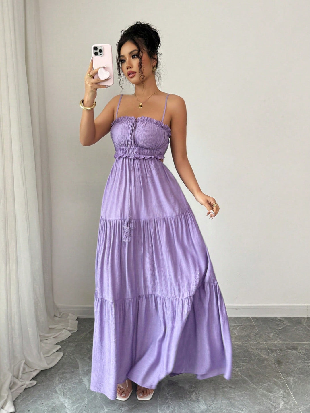 Rochie maxi SHEIN, mov