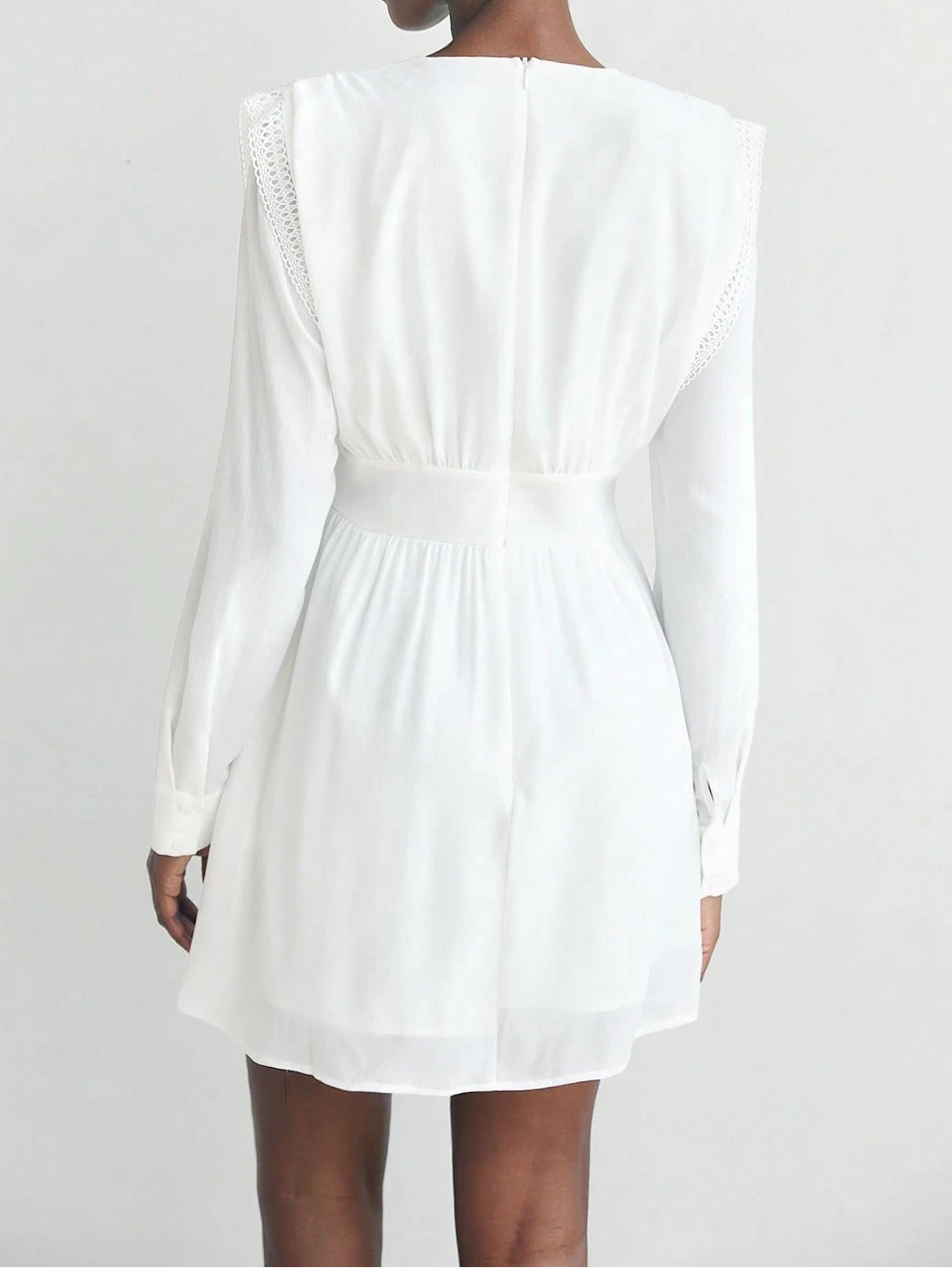 Rochie midi Shein, alb