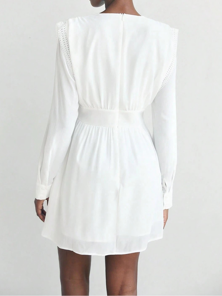 Rochie midi Shein, alb