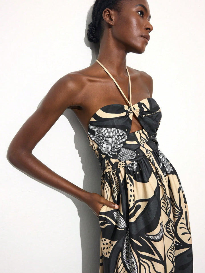 Rochie maxi SHEIN, mix culori