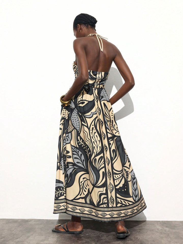 Rochie maxi SHEIN, mix culori