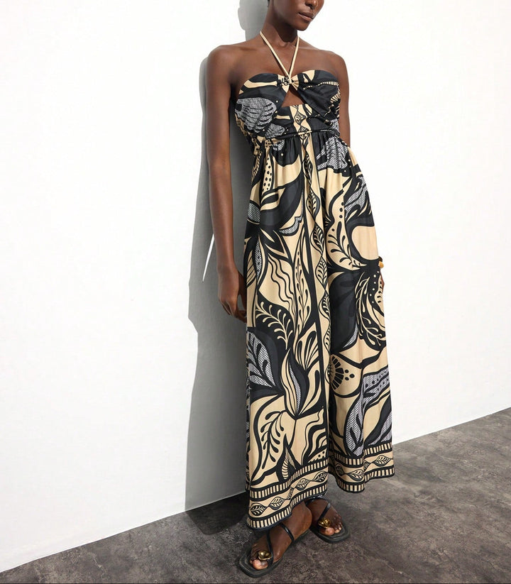 Rochie maxi SHEIN, mix culori