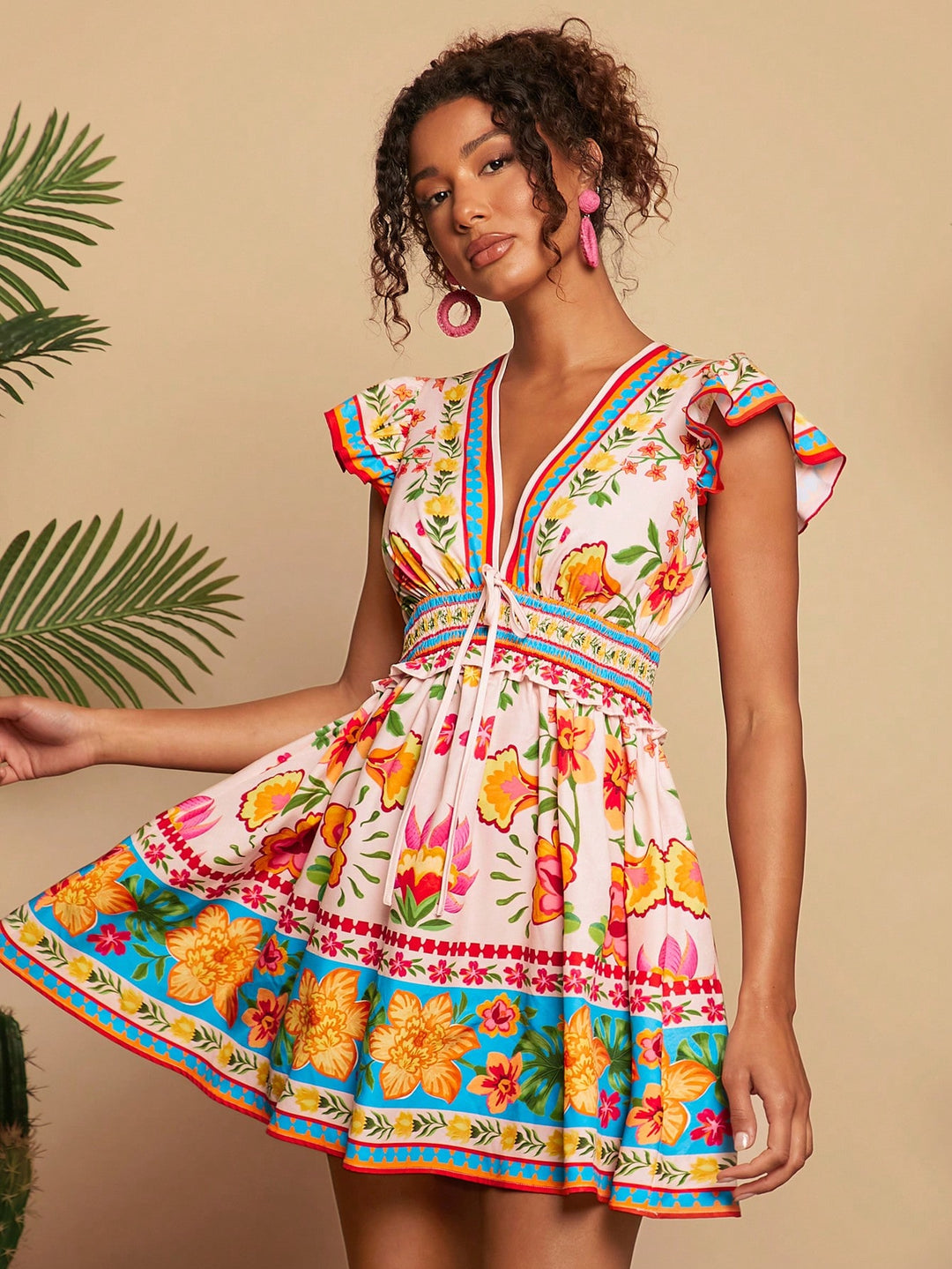Rochie mini SHEIN, mix culori