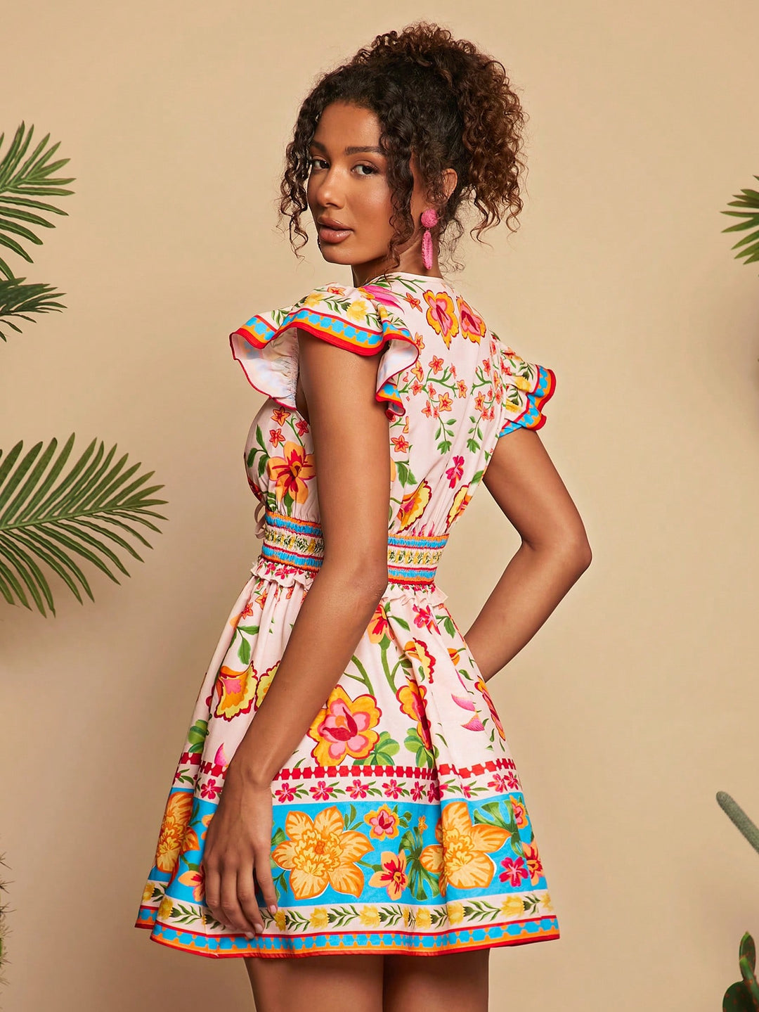 Rochie mini SHEIN, mix culori