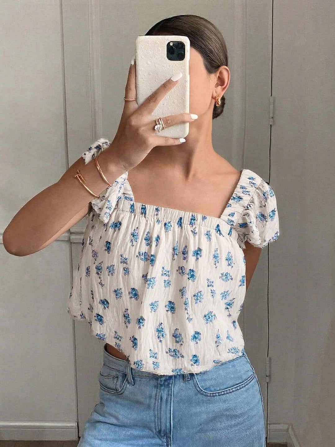 Top SHEIN, mix culori