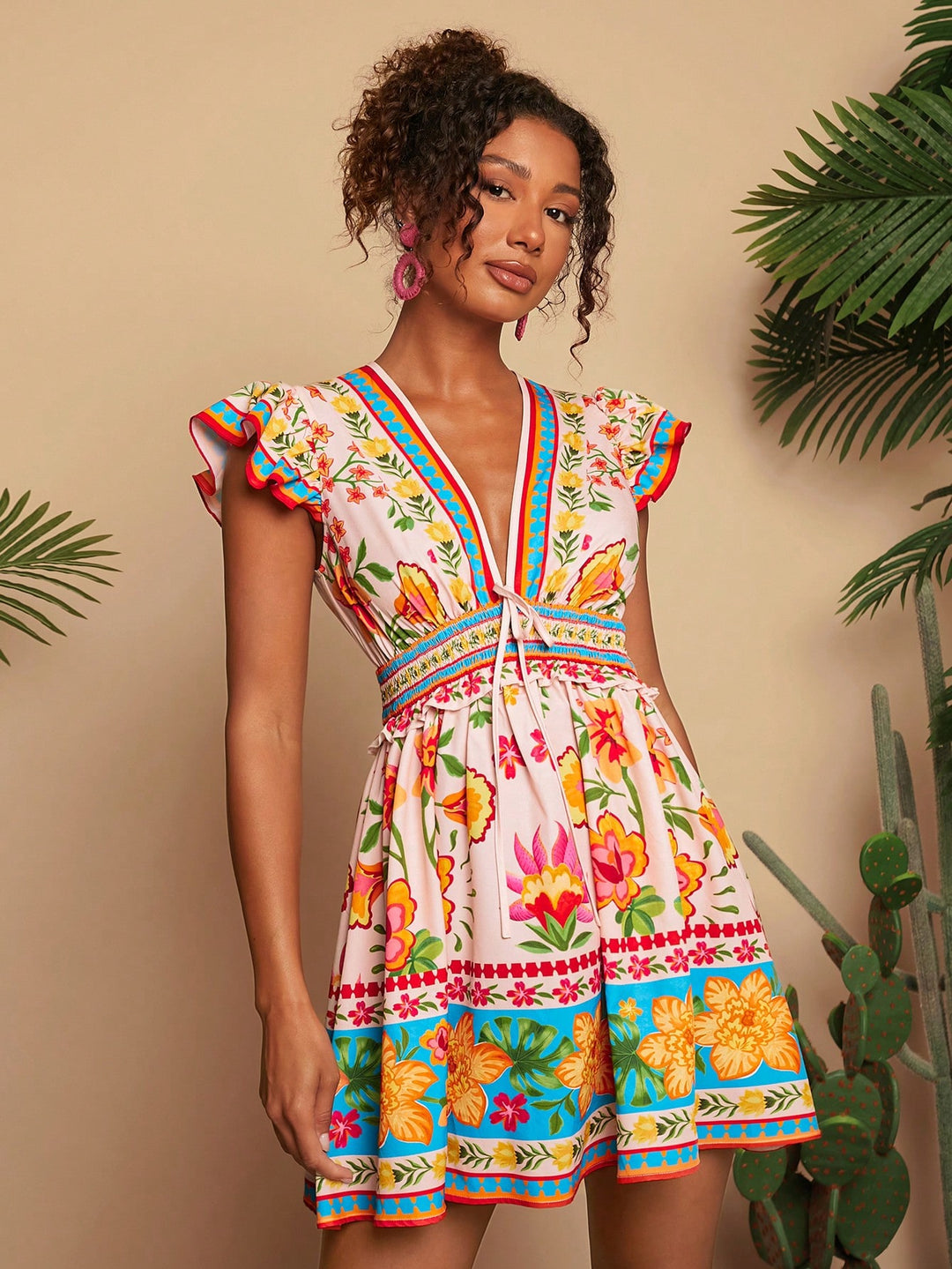 Rochie mini SHEIN, mix culori