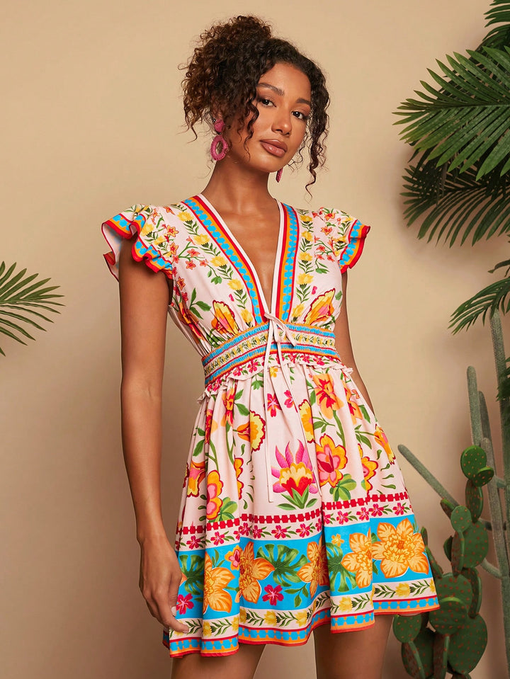 Rochie mini SHEIN, mix culori