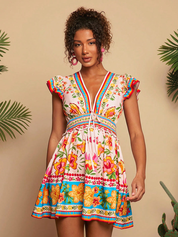 Rochie mini SHEIN, mix culori
