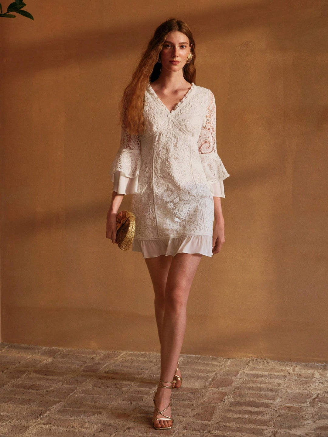 Rochie scurtă SHEIN, alb