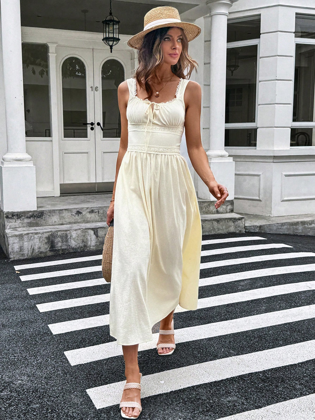 Rochie maxi SHEIN, galben