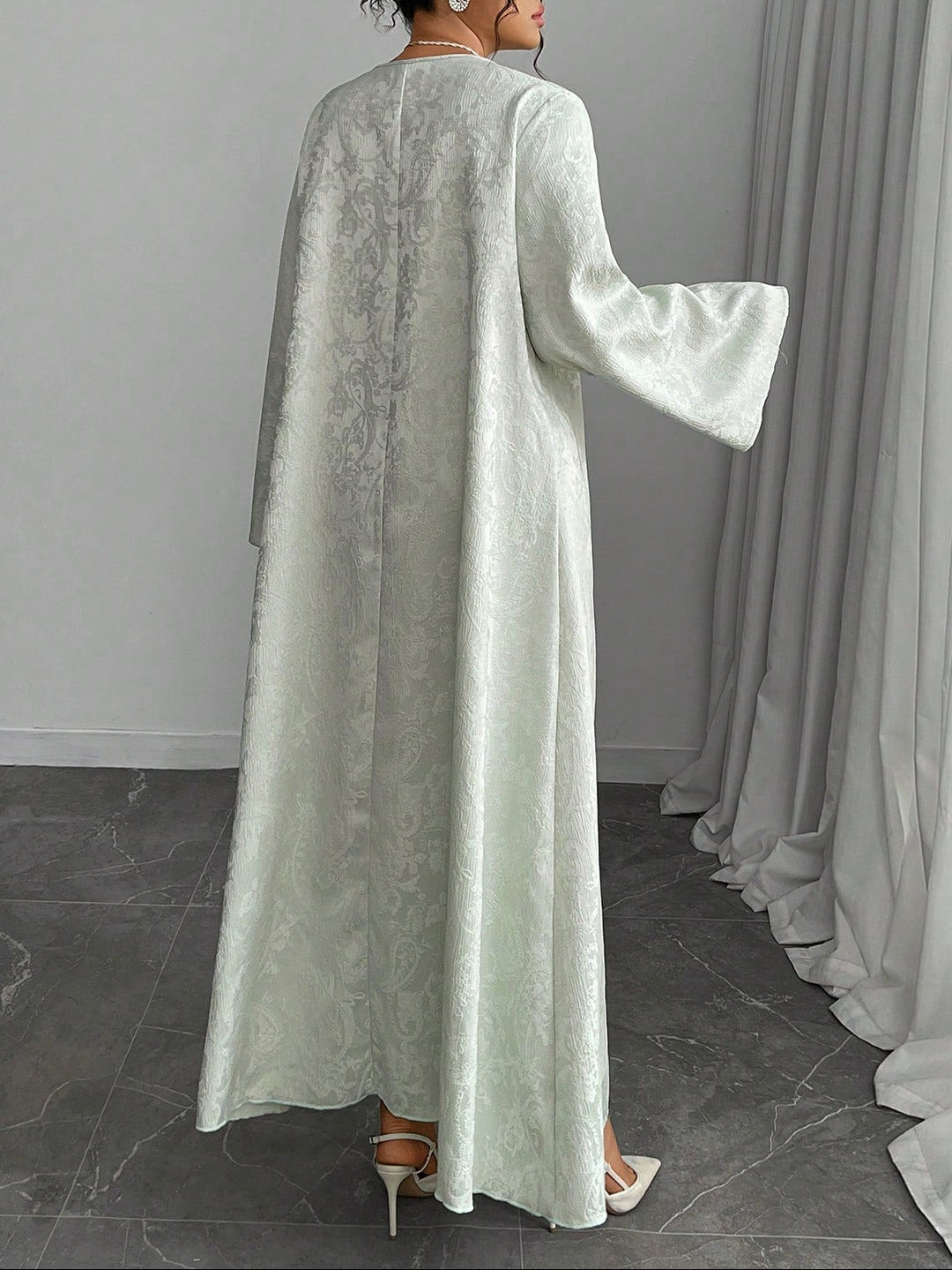 SHEIN maxi ruha, zöld