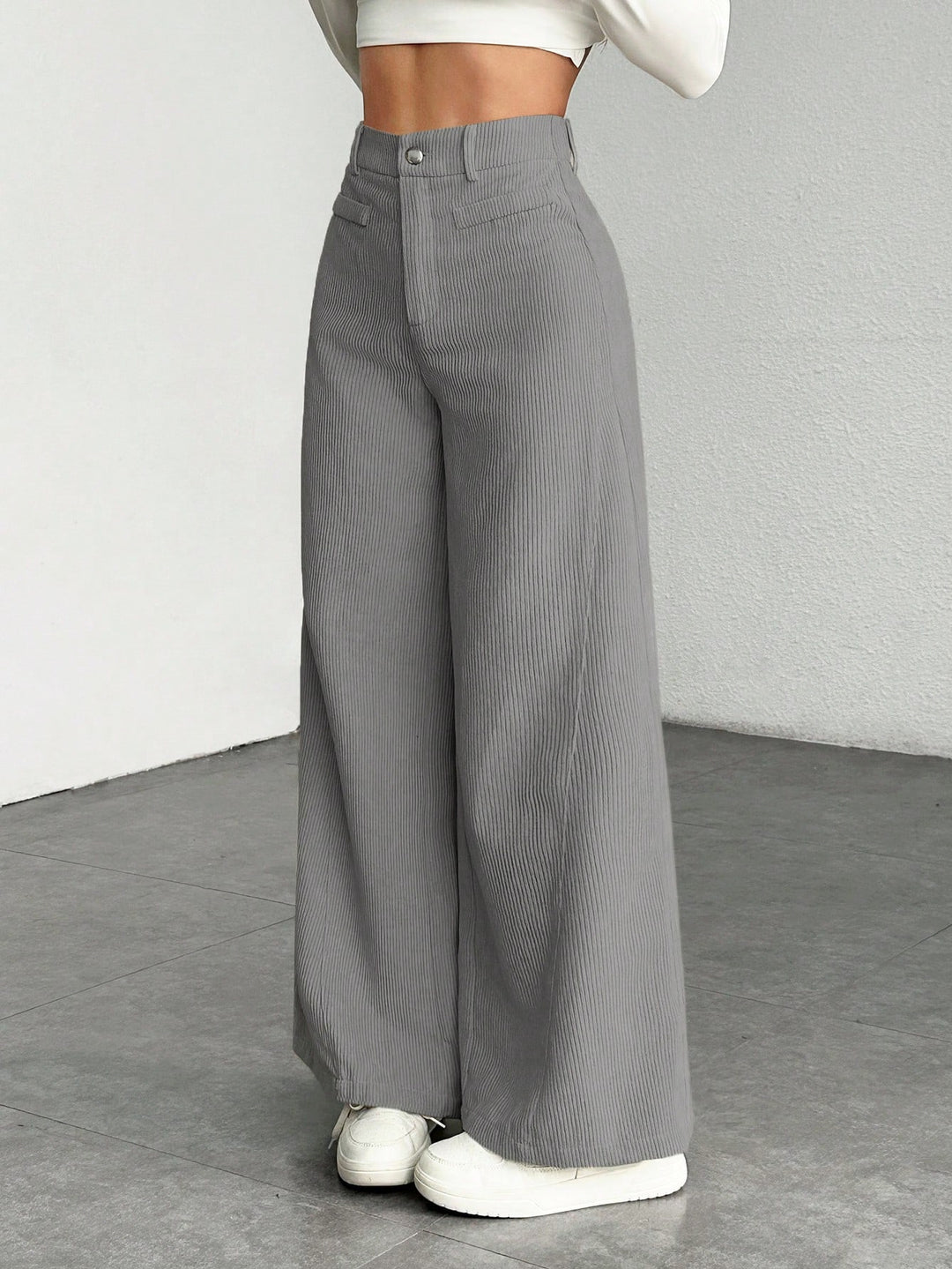 Pantaloni SHEIN, gri