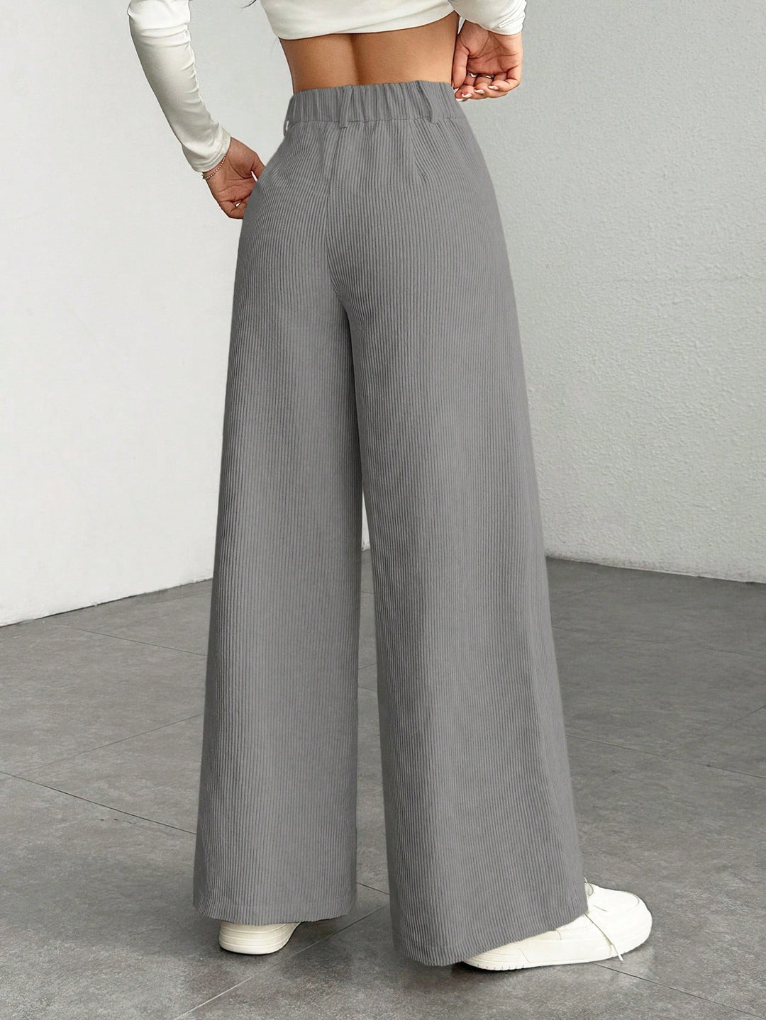 Pantaloni SHEIN, gri