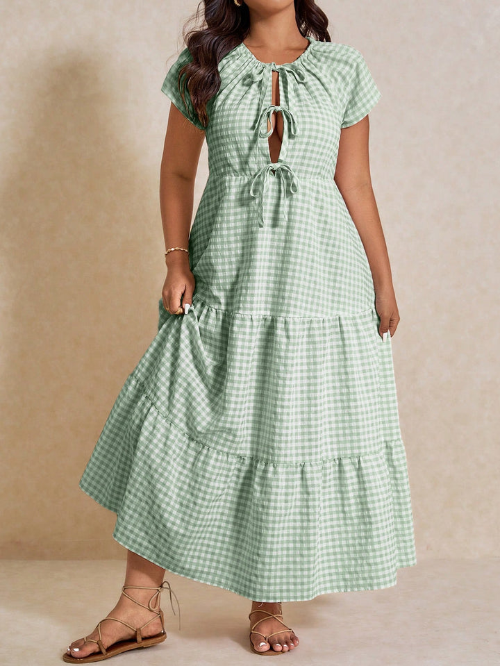 Rochie maxi SHEIN, mix culori