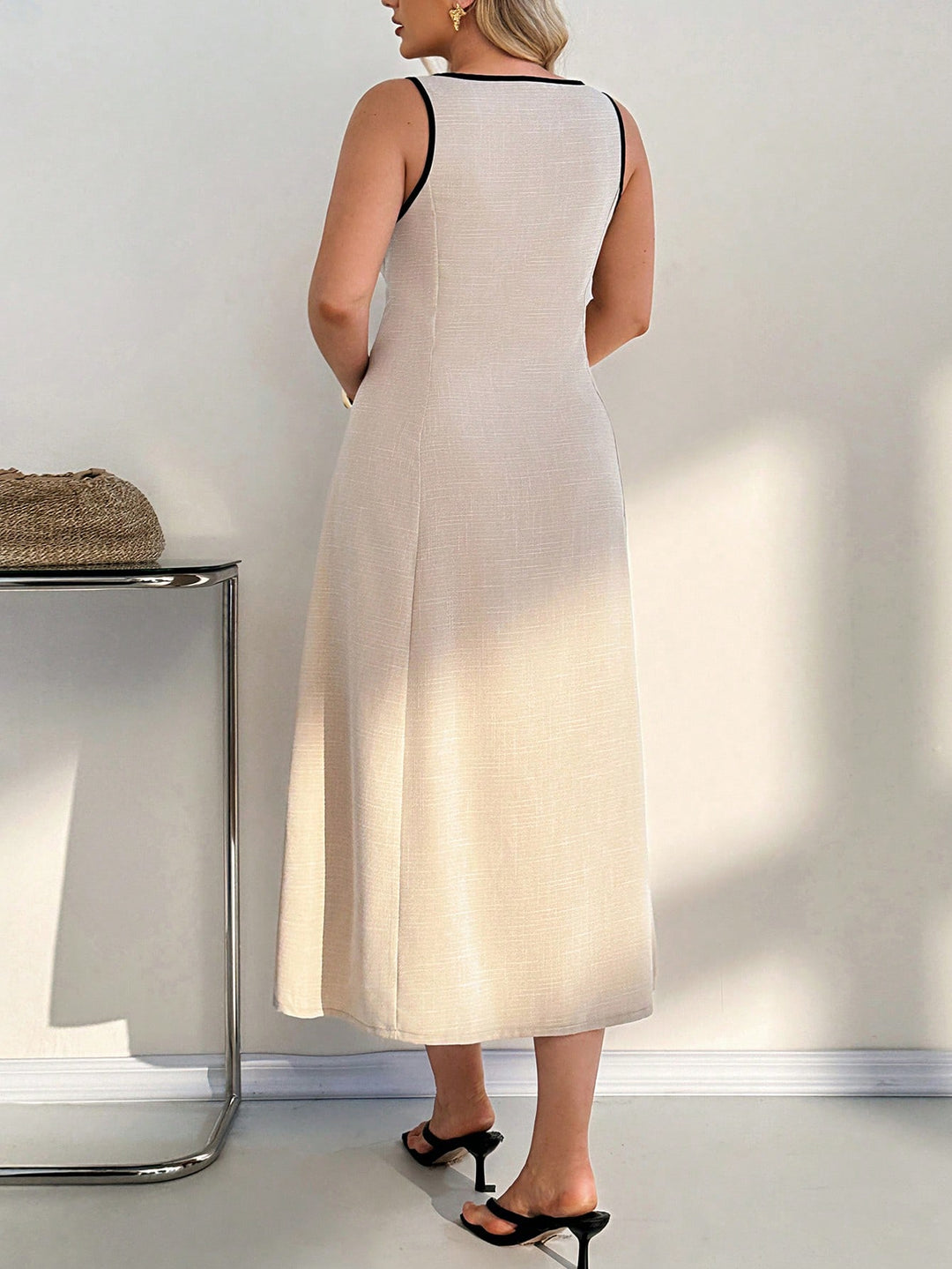 Rochie SHEIN, kaki