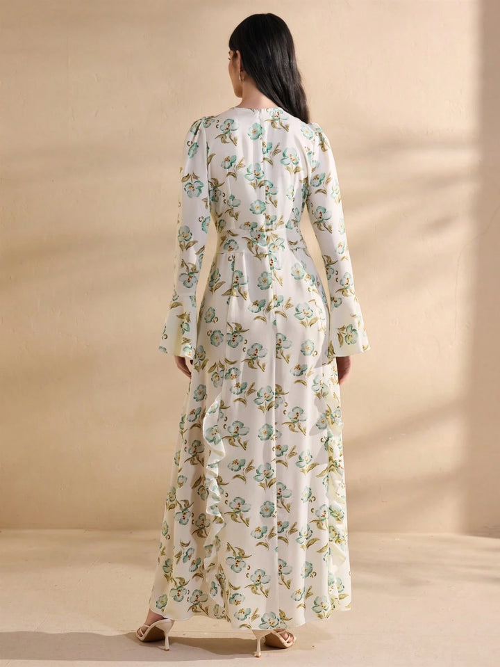 Rochie maxi SHEIN, alb