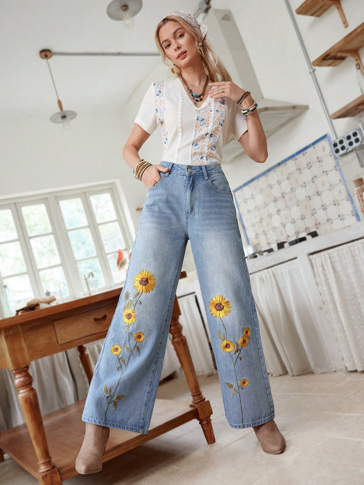 Jeans SHEIN, albastru