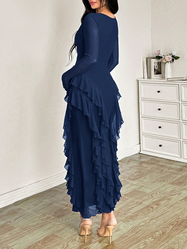 Rochie maxi SHEIN, albastru