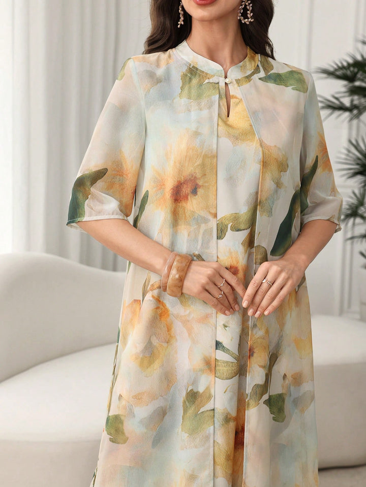 Rochie SHEIN, mix culori