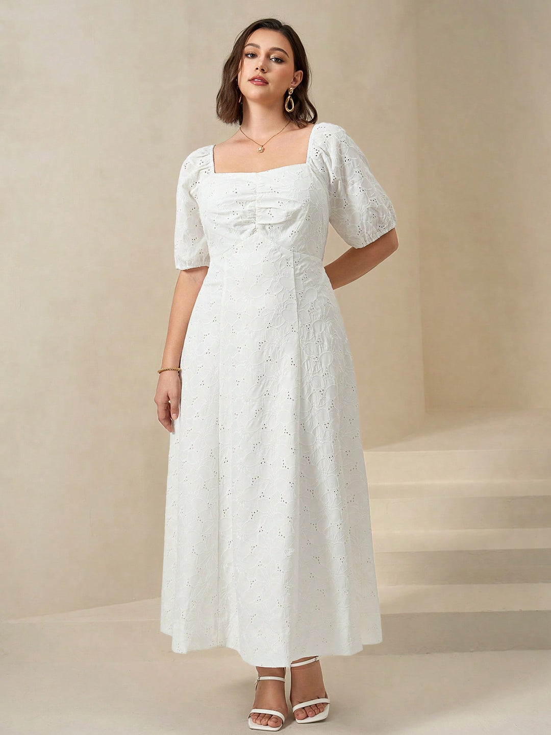 Rochie SHEIN, alb