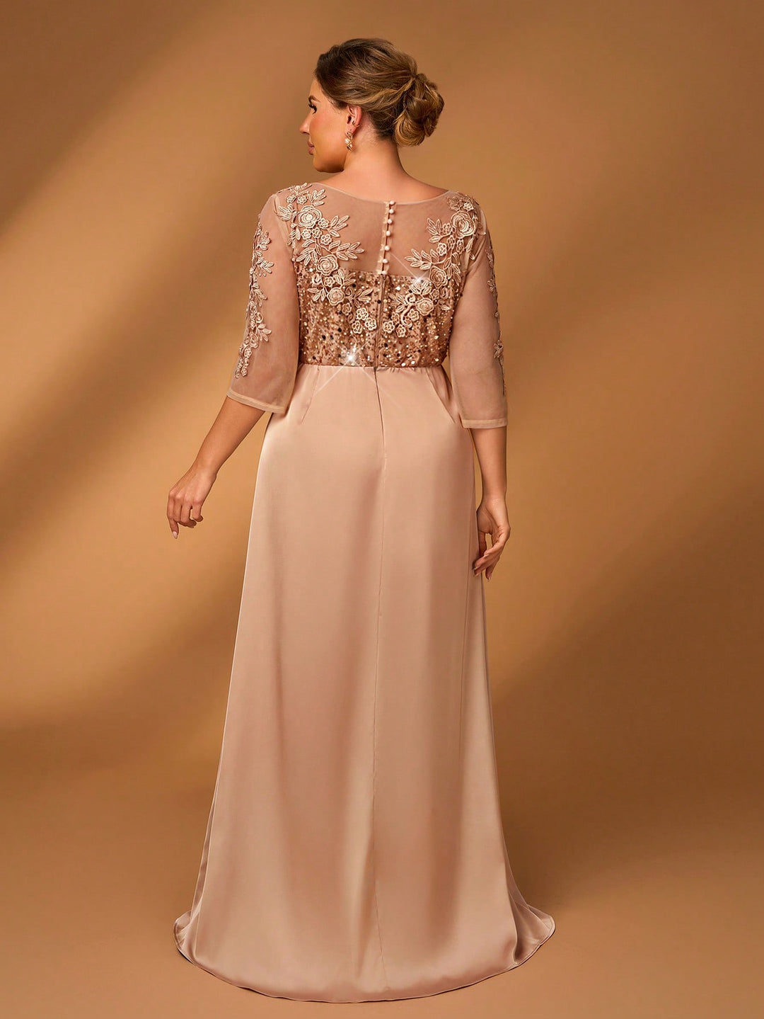 Rochie SHEIN, auriu