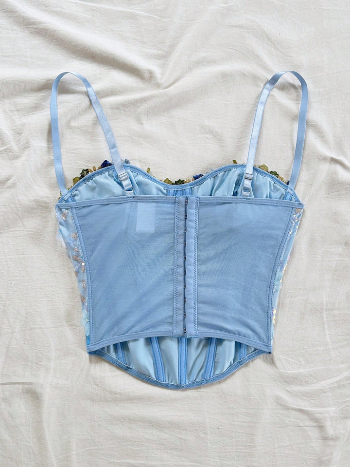 Top SHEIN, albastru