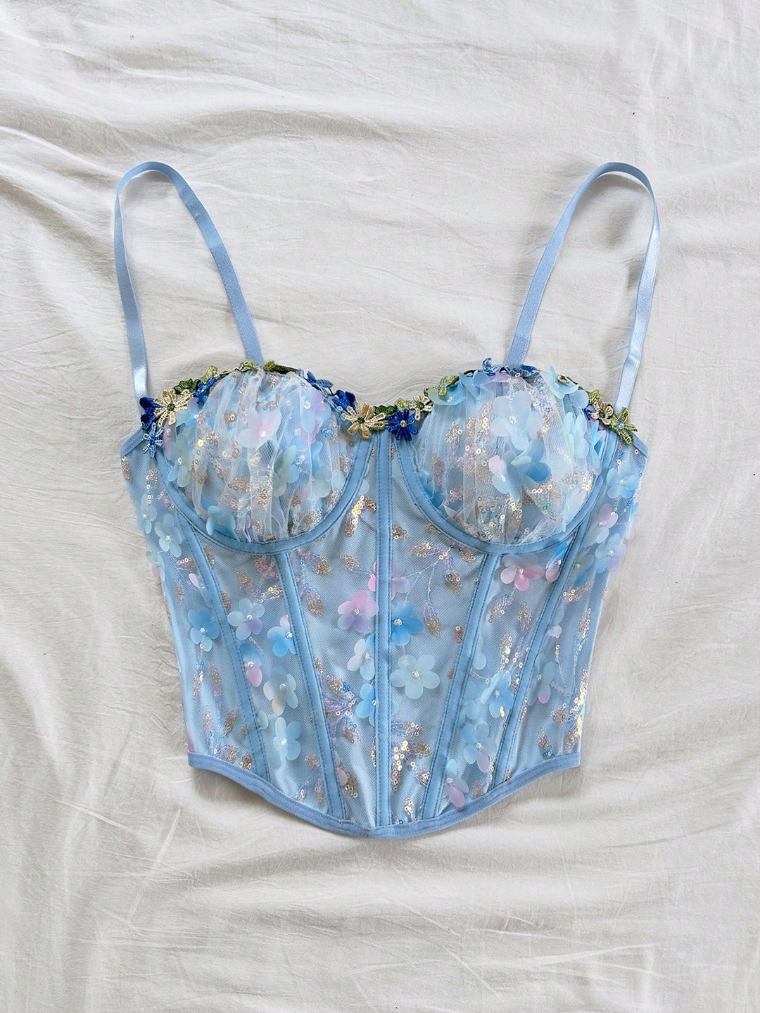 Top SHEIN, albastru