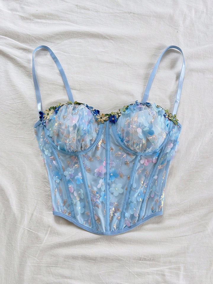 Top SHEIN, albastru