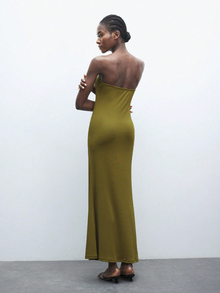 Rochie maxi SHEIN, verde