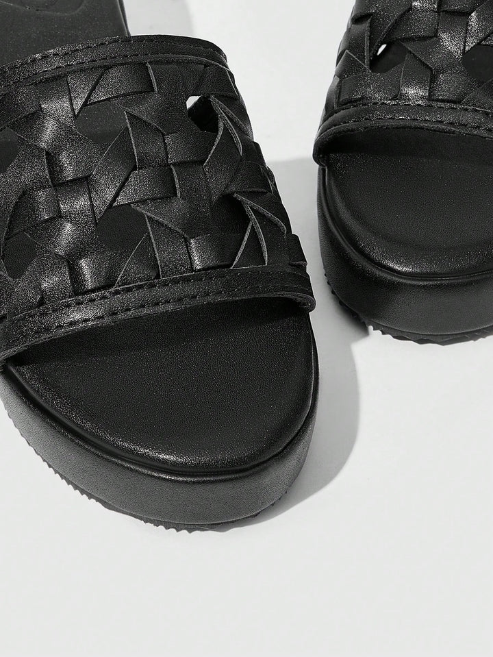 Sandale SHEIN, negru