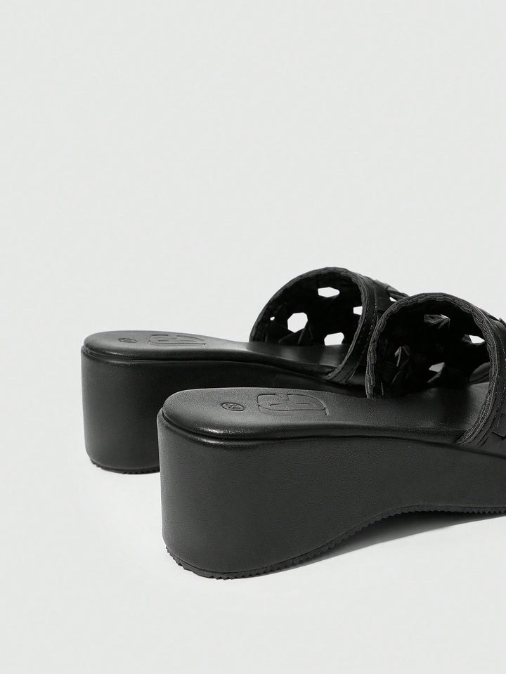 Sandale SHEIN, negru