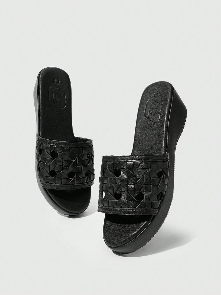 Sandale SHEIN, negru