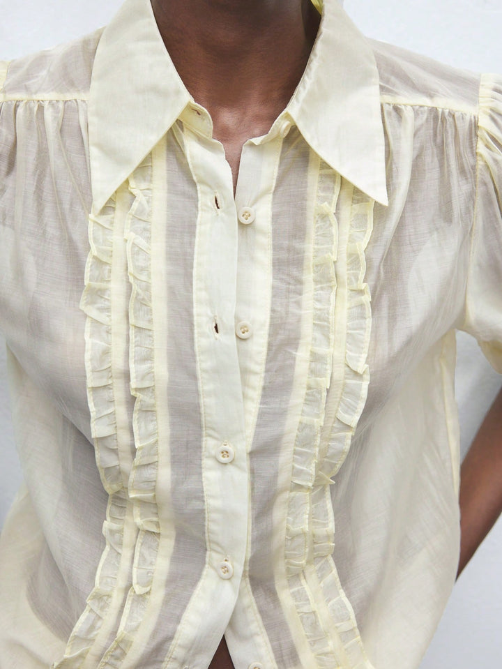 Tricou SHEIN, galben