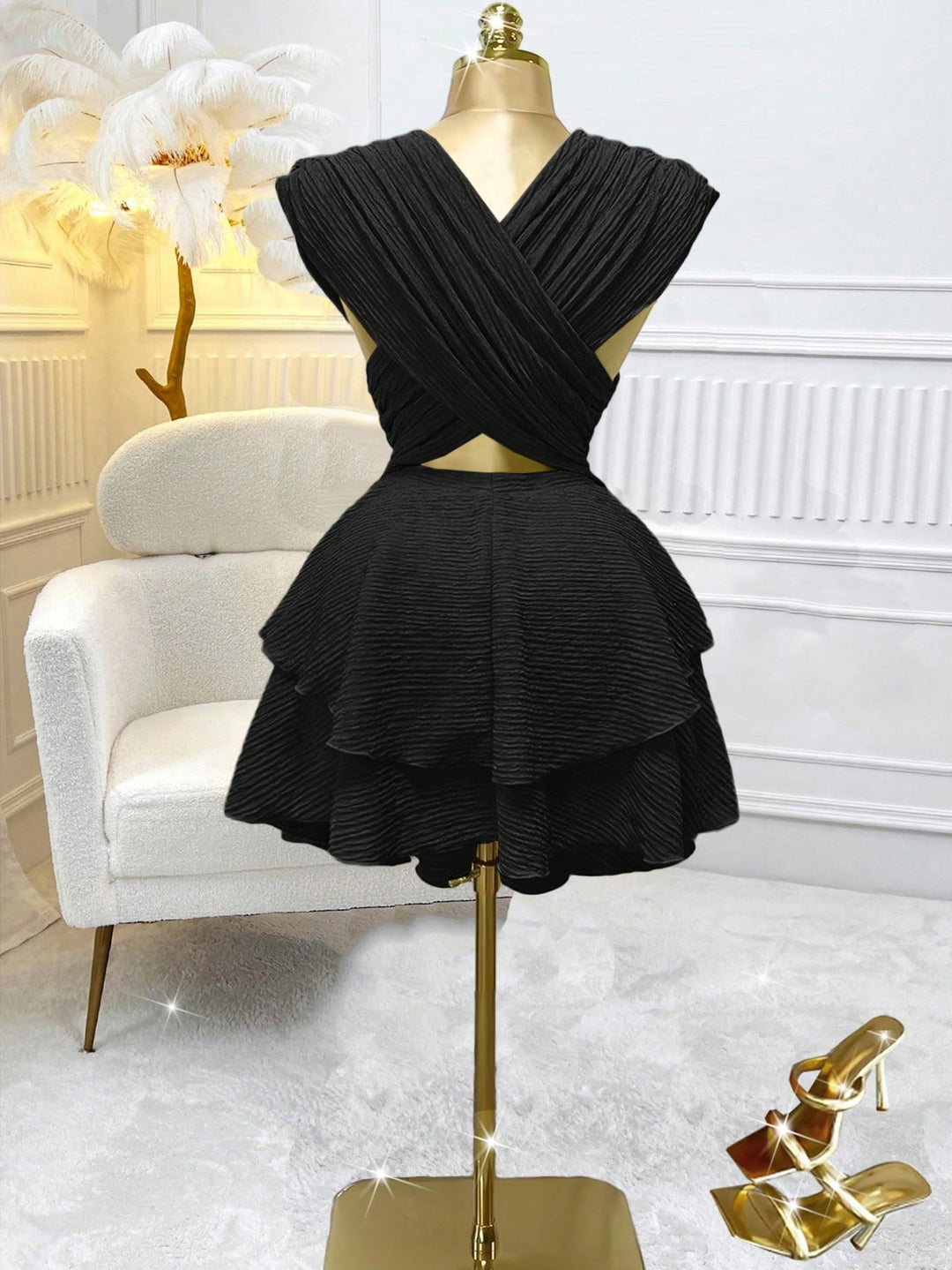 Rochie mini Shein, negru