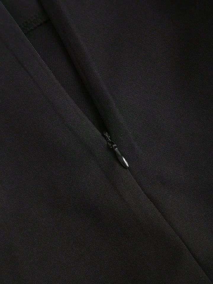 Pantaloni scurți SHEIN, negru