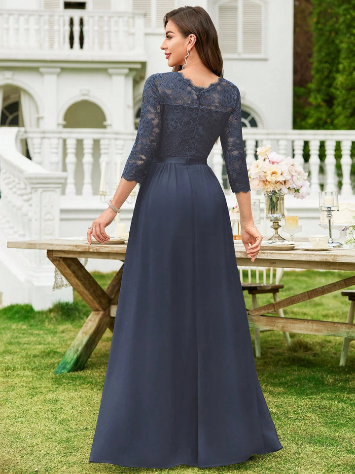 Rochie de ocazie SHEIN, albastru