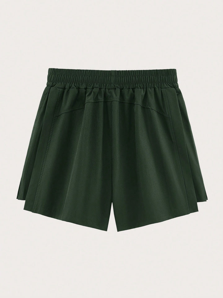 Pantaloni scurți SHEIN, kaki