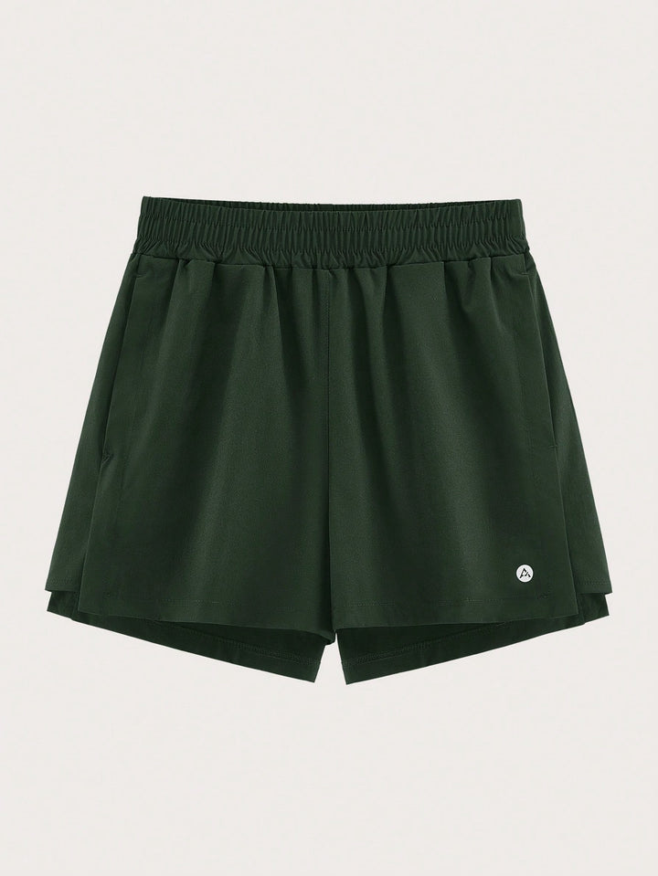 Pantaloni scurți SHEIN, kaki