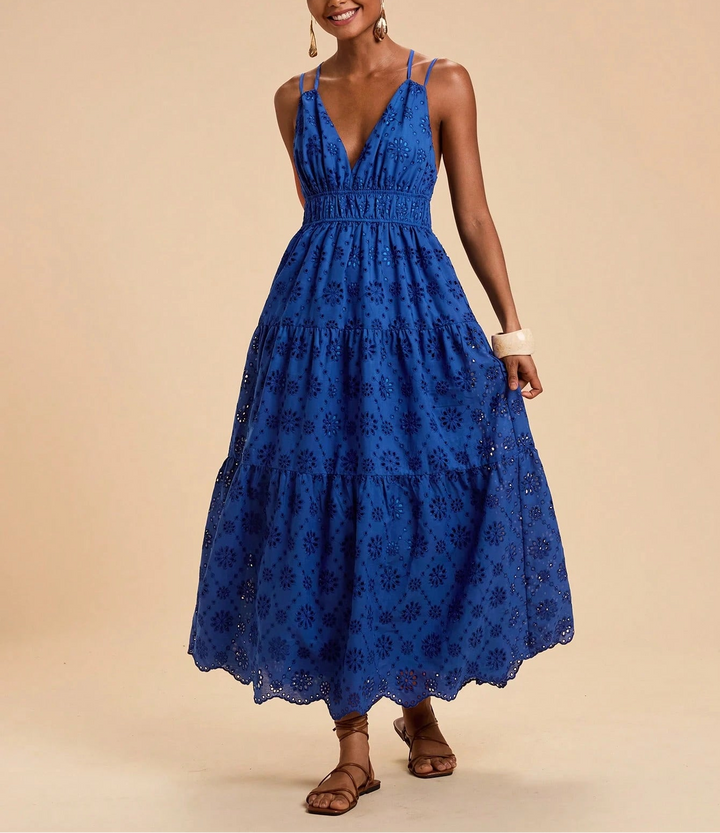 SHEIN Maxi ruha, kék