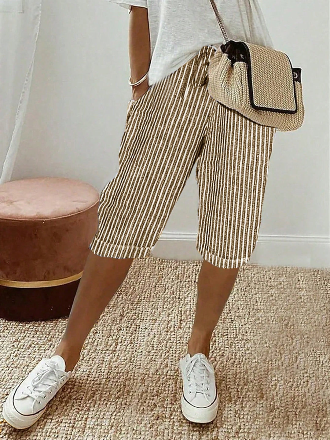 Pantaloni 3/4 SHEIN, mix culori