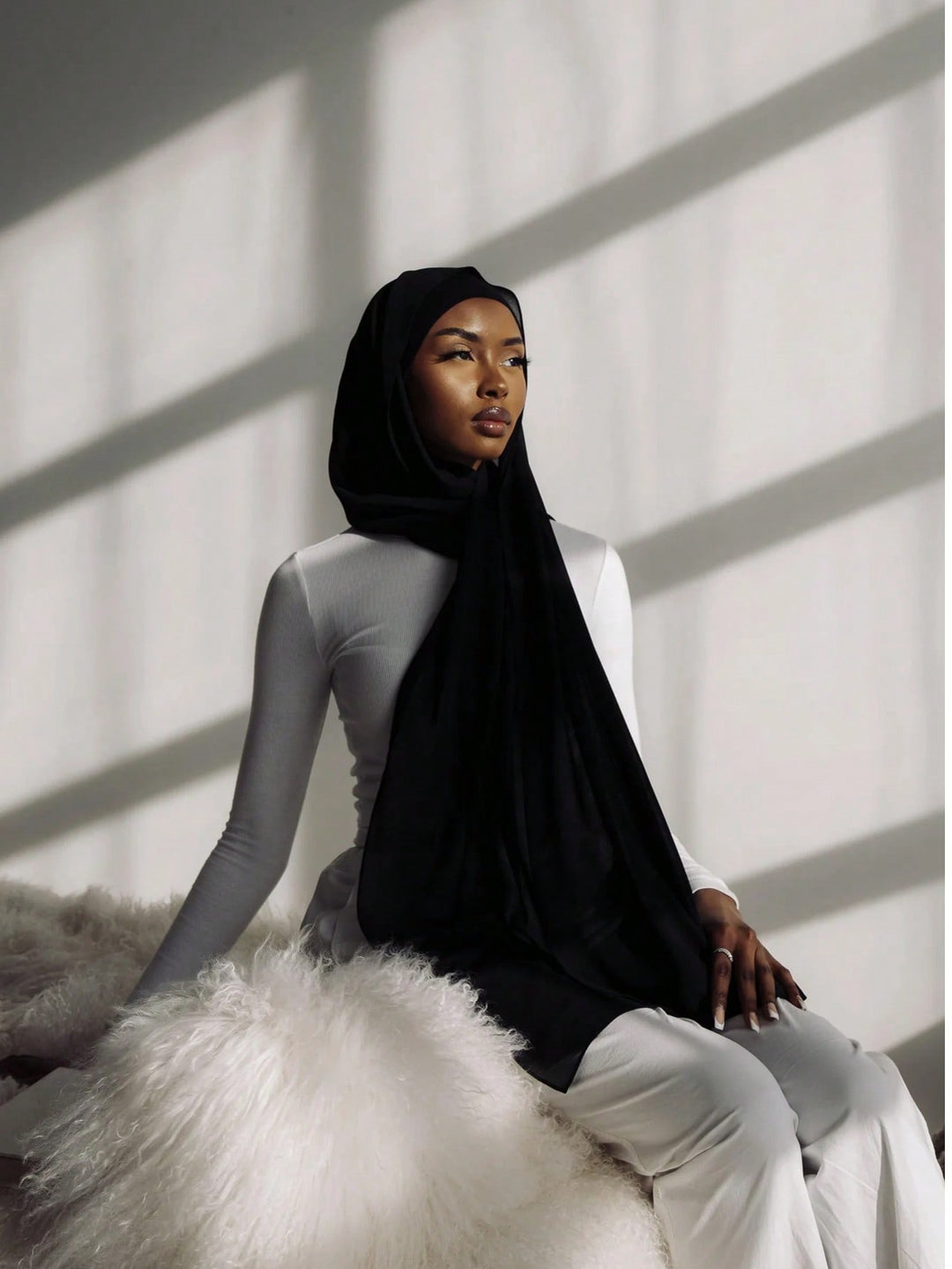 Hijab SHEIN, negru