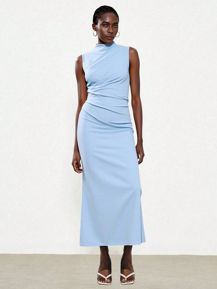 Rochie maxi SHEIN, albastru