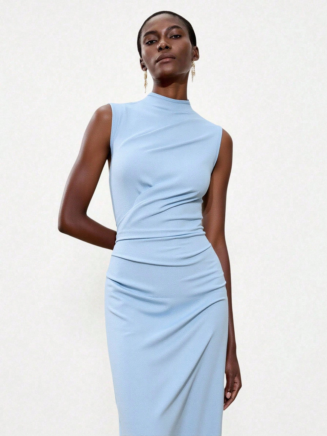 Rochie maxi SHEIN, albastru