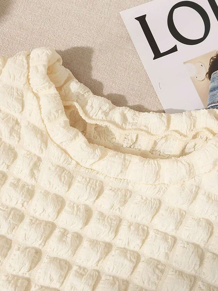Top SHEIN, galben