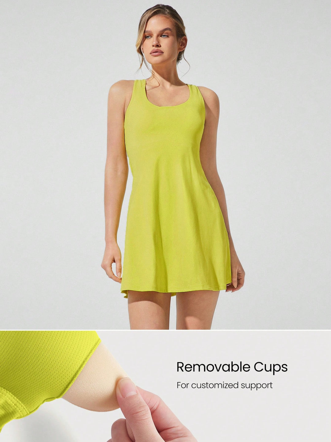 Rochie SHEIN, galben