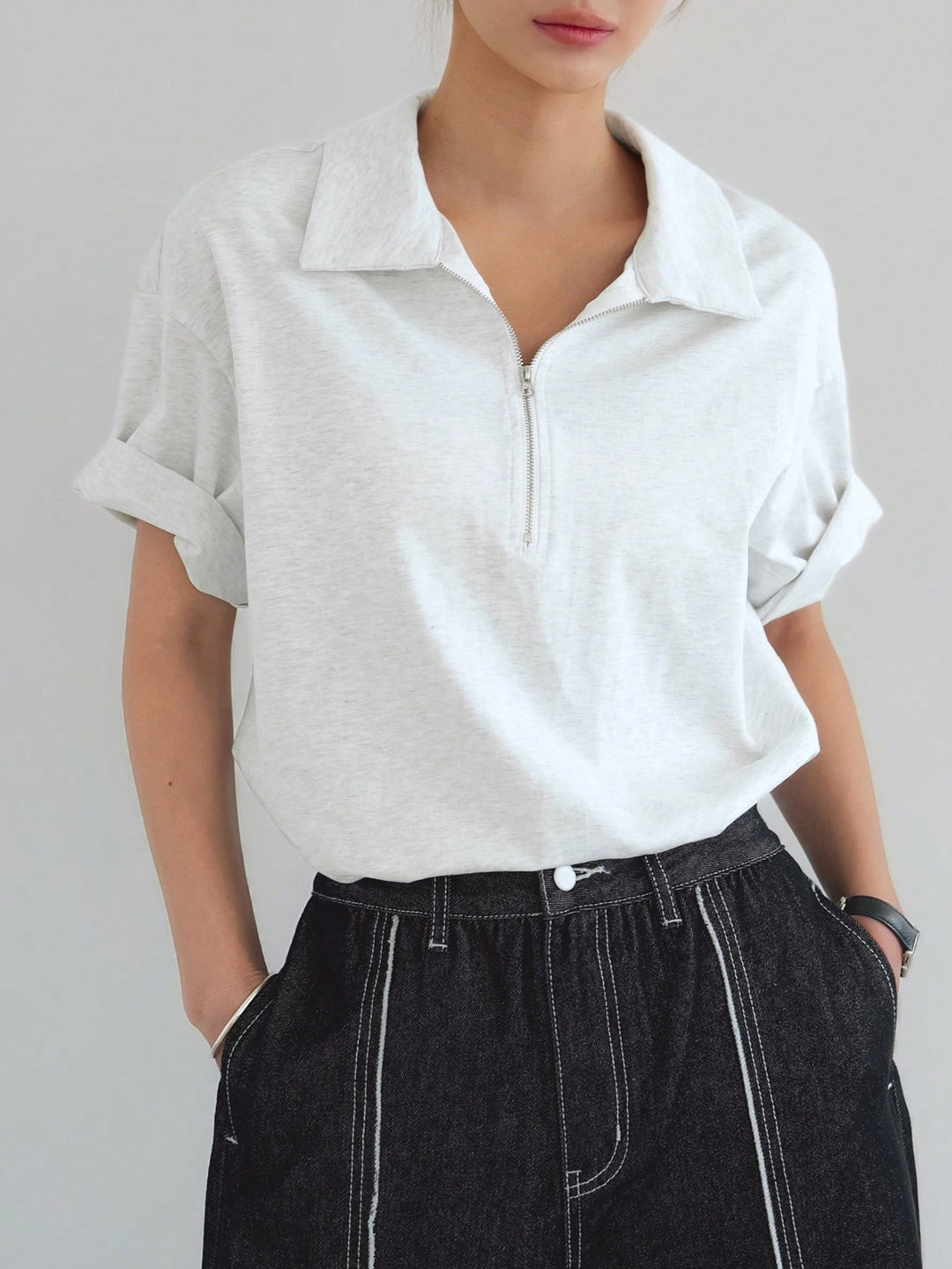 Tricou SHEIN, gri