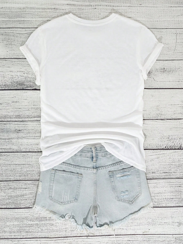 Tricou SHEIN, alb