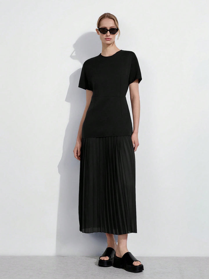 Rochie maxi SHEIN, negru